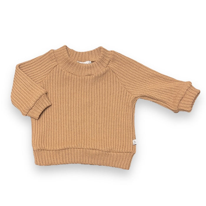 Sweater robuust bruin